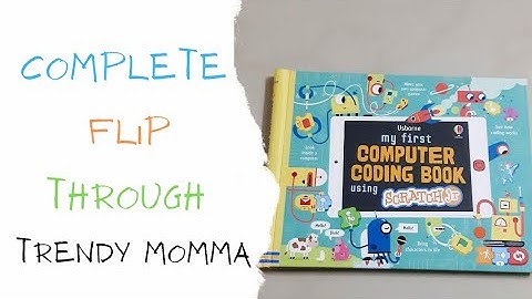 My first Computer Coding using Scratch Jr. | Usborne books