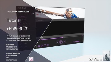 Developing Spotify Modern, Advanced Media Player | Bunifu UI - Part-7