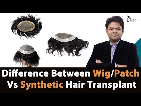 What is the Difference Between Wig or Patch Vs Synthetic