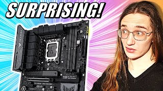 This is SUPRISINGLY GOOD! ASUS TUF Gaming Z790-Plus WiFi