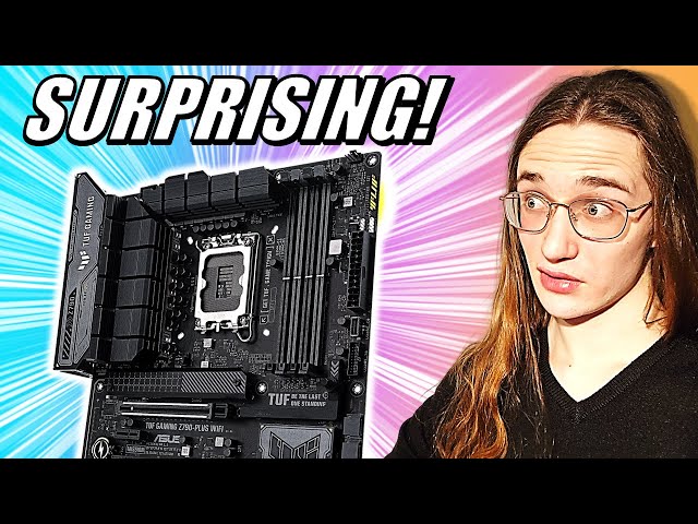 This is SUPRISINGLY GOOD! ASUS TUF Gaming Z790-Plus WiFi - YouTube