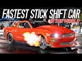 The FASTEST Stick Shift car in the World (1900hp Mustang)