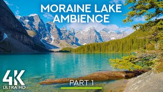 8 Hours Bird Songs On The Moraine Lake Canada - Nature Relaxation Video In 4K Ultra Hd - Part 