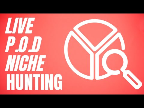 LIVE P.O.D NICHE RESEARCH | PRINT ON DEMAND | REDBUBBLE | SEO KEYWORD RESEARCH Episode cover