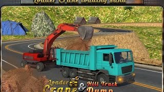 Loader Crane & Hill Truck Dump Racing Gameplay screenshot 1