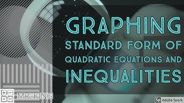 Algebra 2 Graphing Quadratic Inequalities