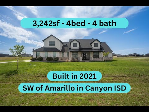 14310 Periwinkle Drive, Amarillo, TX home video tour