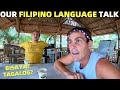 BRIT AND CANADIAN PHILIPPINES TALK - Filipino Language and Beach Land Life In Davao