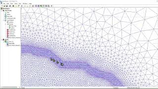 Generating mesh and geometry (selafin, *.slf) file for TELEMAC-2D using Bluekenue