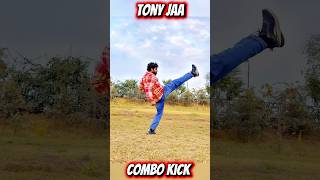 Tony Jaa Combo Kicks 💪👊 #martialarts #kick #youtubeshorts #shortvideos #shorts #viral