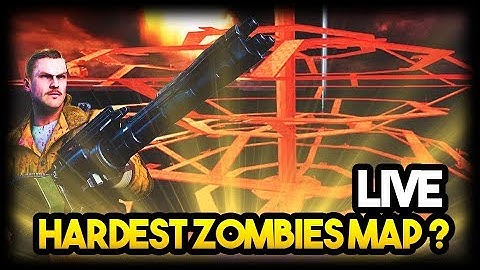 Black Ops 3 Custom Zombies - HARDEST MAP EVER?, DECAGON CHALLENGE MAP LIVESTREAM