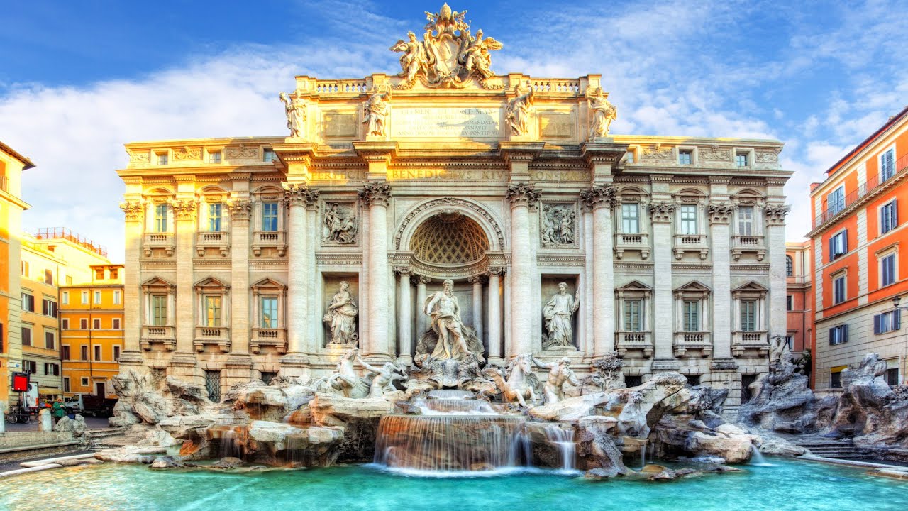 Image result for trevi fountain
