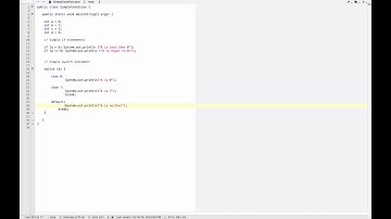 Intro to Java - Module 4 Selection Example