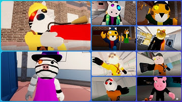 ALL NEW BOTS JUMPSCARES IN PIGGY SEWERS MAP TEST: THE REMAKE.