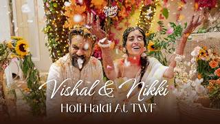 TWF Holi | Vishal & Nikki | Holi Haldi