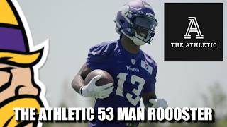 The Athletic Vikings 53 Man Roster Projection - Tai Felton SZN