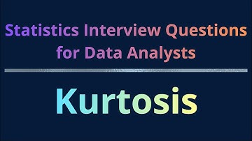 What is Kurtosis, and how does it compare a distribution