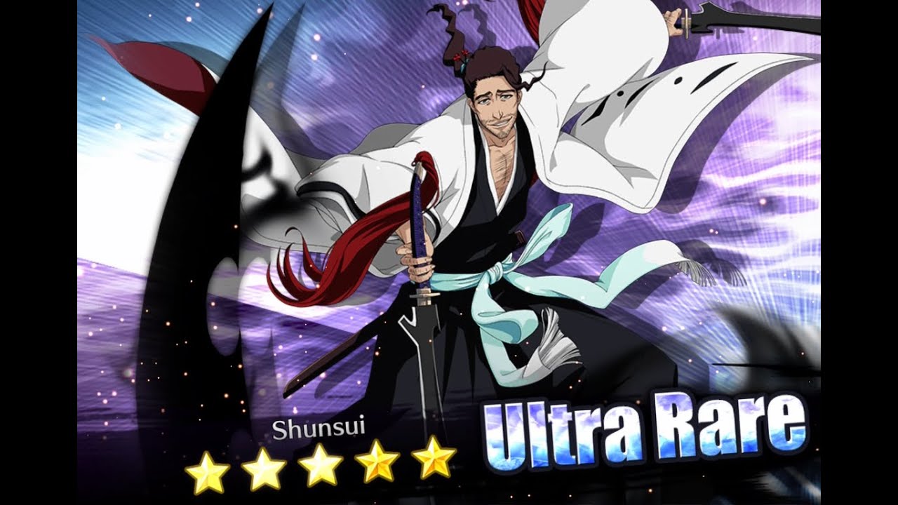 Bleach Brave SoulsSummonX1050 obrsShunsui Kyōraku5★ YouTube