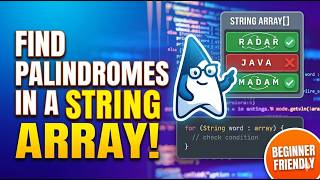 Full Java Array Tutorial: Finding Palindrome Words Simply Explained Update