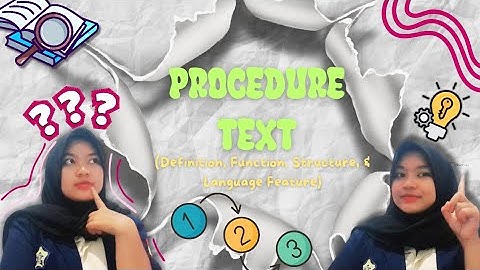 ICT FINAL EXAM | Video Learning (Procedure Text) | Dosen Pengampu Dr Dedi Sofyan S.Pd. M.Hum.