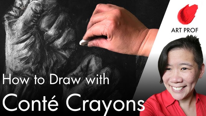 Exploring Conte Crayons – Experimental Recipe for Fine artists and