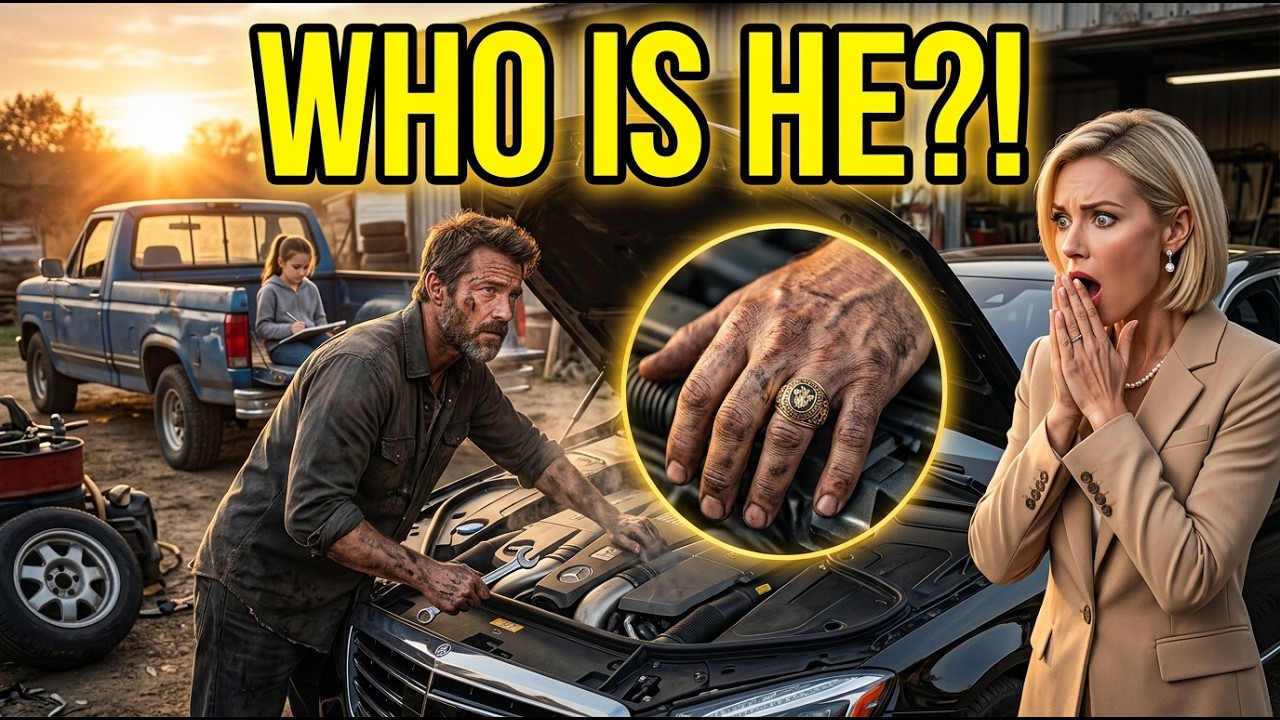 Struggling Single Dad Helps a Billionaire Fix Her Broken Car — When She Sees the Ring on His Finger…