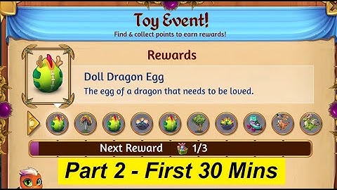 Merge Dragons Toy Event November 2020 Part 2 - First 30 Mins Gameplay