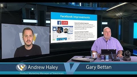 Telestream Wirecast 10 Videoguys News Day 2sDay Live Webinar