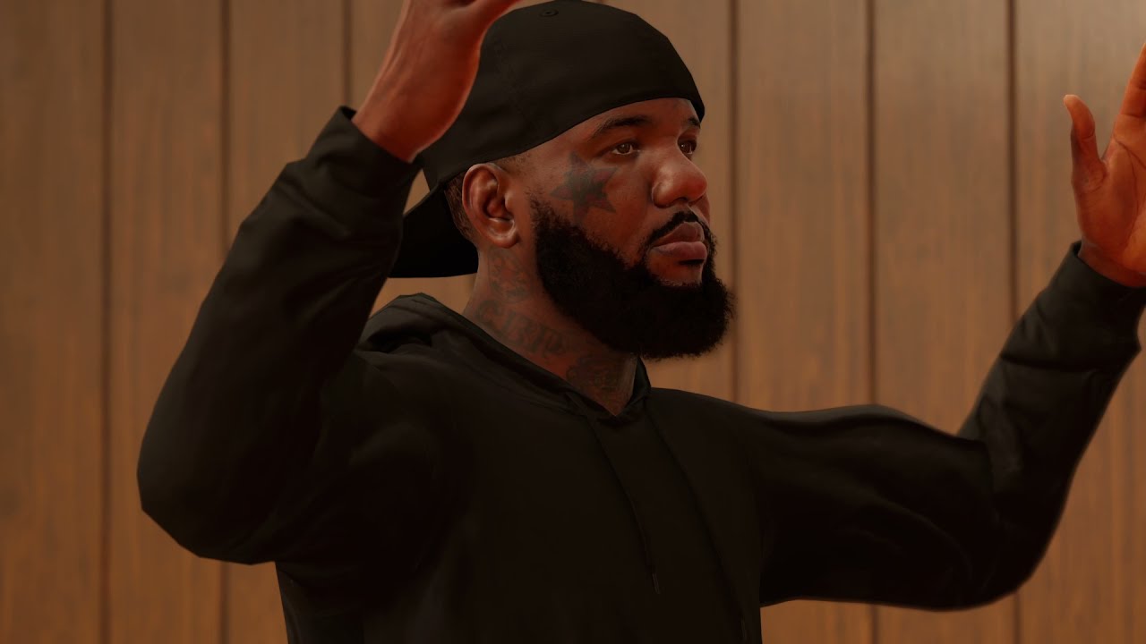 How to make a track with The Game | Artist Collab II : The Game | 2K22 PS5  - YouTube
