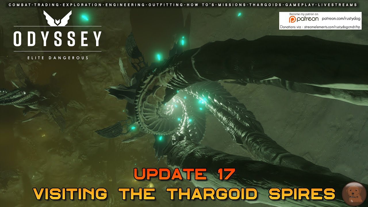 Elite Dangerous update 15 adds a new Thargoid ship and on-foot