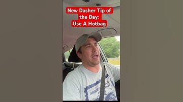 Dasher Tip: Use a Hotbag!