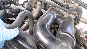 Ford Explorer 4 0L SOHC Rough Idle Part 2 Vacuum Leak Hunting