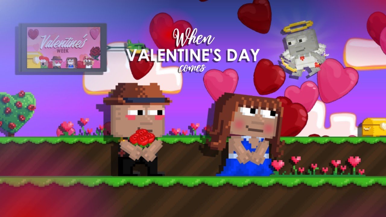 When Valentine's Day Comes | Growtopia Animation [VOTW]