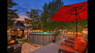 Spectacular 3 Bdrm End Unit town, NO NEIGHBOURS, 43ft wide lot, with a backyard OASIS