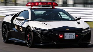 혼다 슈퍼카 NSX, 일본 미에현에서 경찰차로 등장하다