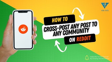 HOW TO CROSS POST ANY POST TO COMMUNITY ON REDDIT