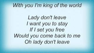 Tito &amp; Tarantula - Lady Don&#39;t Leave Lyrics