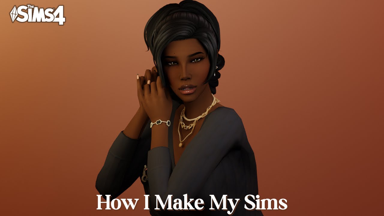 How I Make My Sims | The Sims 4 - YouTube