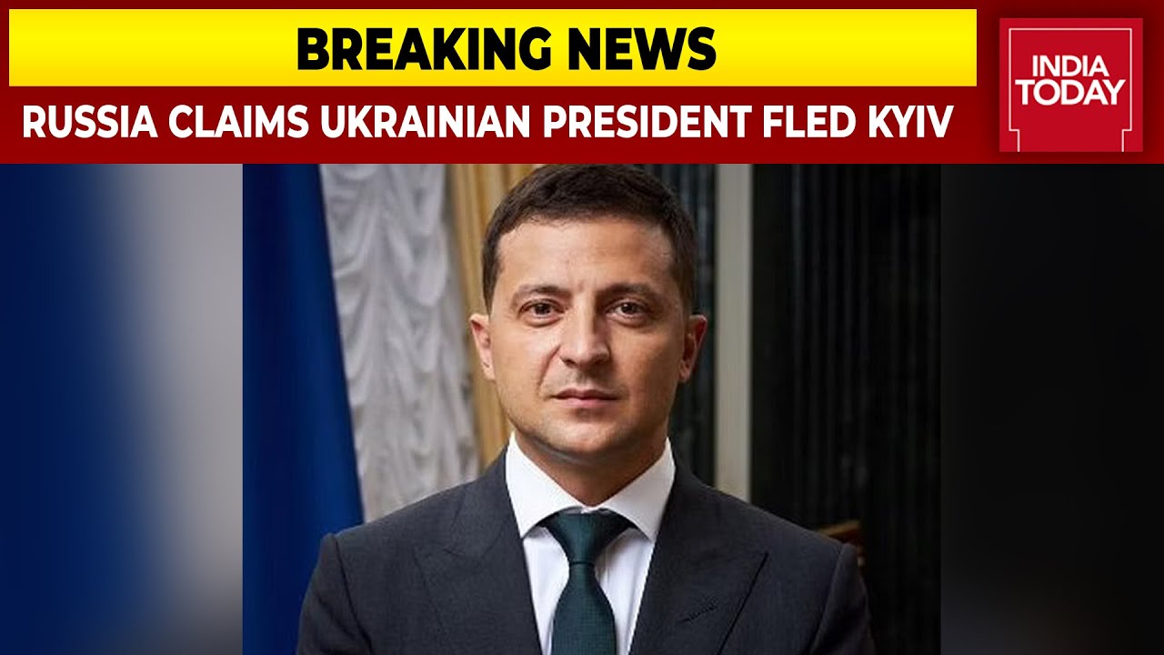 Russia Claims Ukrainian President Volodymyr Zelenskyy Fled Kyiv For Lvov | Breaking News