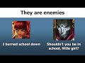 Annie and Jhin have a strange friendship