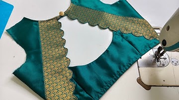 Model Blouse Design | Cutting and Stitching | Blouse Back Neck Design | Back Blouse Designs