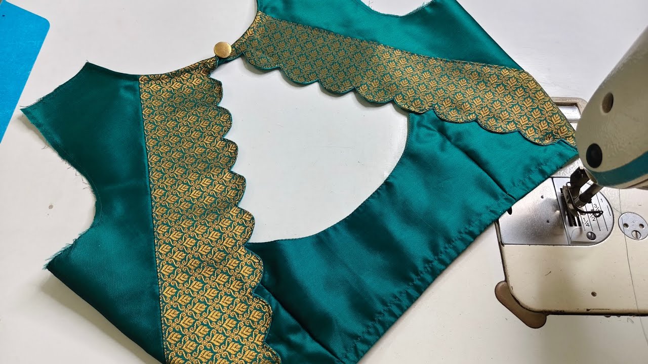 Model Blouse Design | Cutting and Stitching | Blouse Back Neck Design | Back Blouse Designs