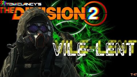 The Division 2: Vile exotic mask | Status effect Build | Perfect team synergy | PVE Build