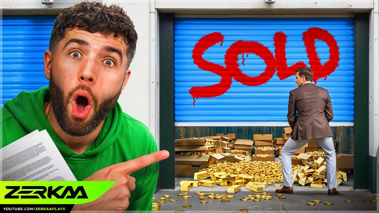 I Bought 5 Abandoned Storage Units and Made $_____