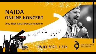 DEJAN NAJDANOVIC NAJDA online koncert // Dom omladine 08.03.2021.