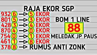 RUMUS JITU SGP KEPALA EKOR HARI INI || PREDIKSI SGP 22 SEPTEMBER 2025 || BOCORAN SGP HARI INI