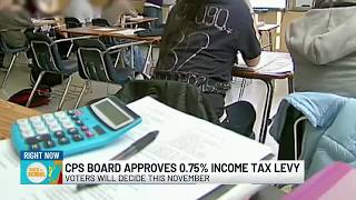 Daily Brief: CPS Board approves income tax levy for November elections