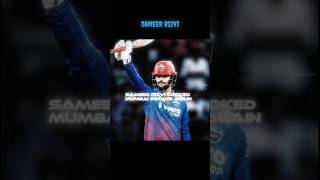 sameer rizvi what a come back#cricket #ipl #delhicapitals #sameerrizvi #viralvideo #ytshorts #yt