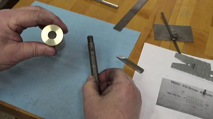 Viewer Project - Setting Up to Cut Acme Threads