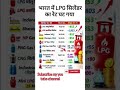 lPG सिलेंडर का दाम कितना घटा How much did the price of LPG cylinder decrease? #ytshorts #shortsvideo